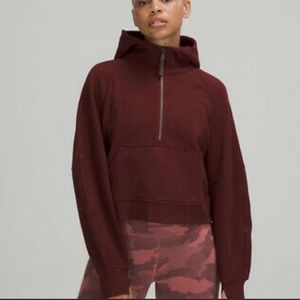 Lululemon Scuba Oversized 1/2 Zip Hoodie
Red Merlo